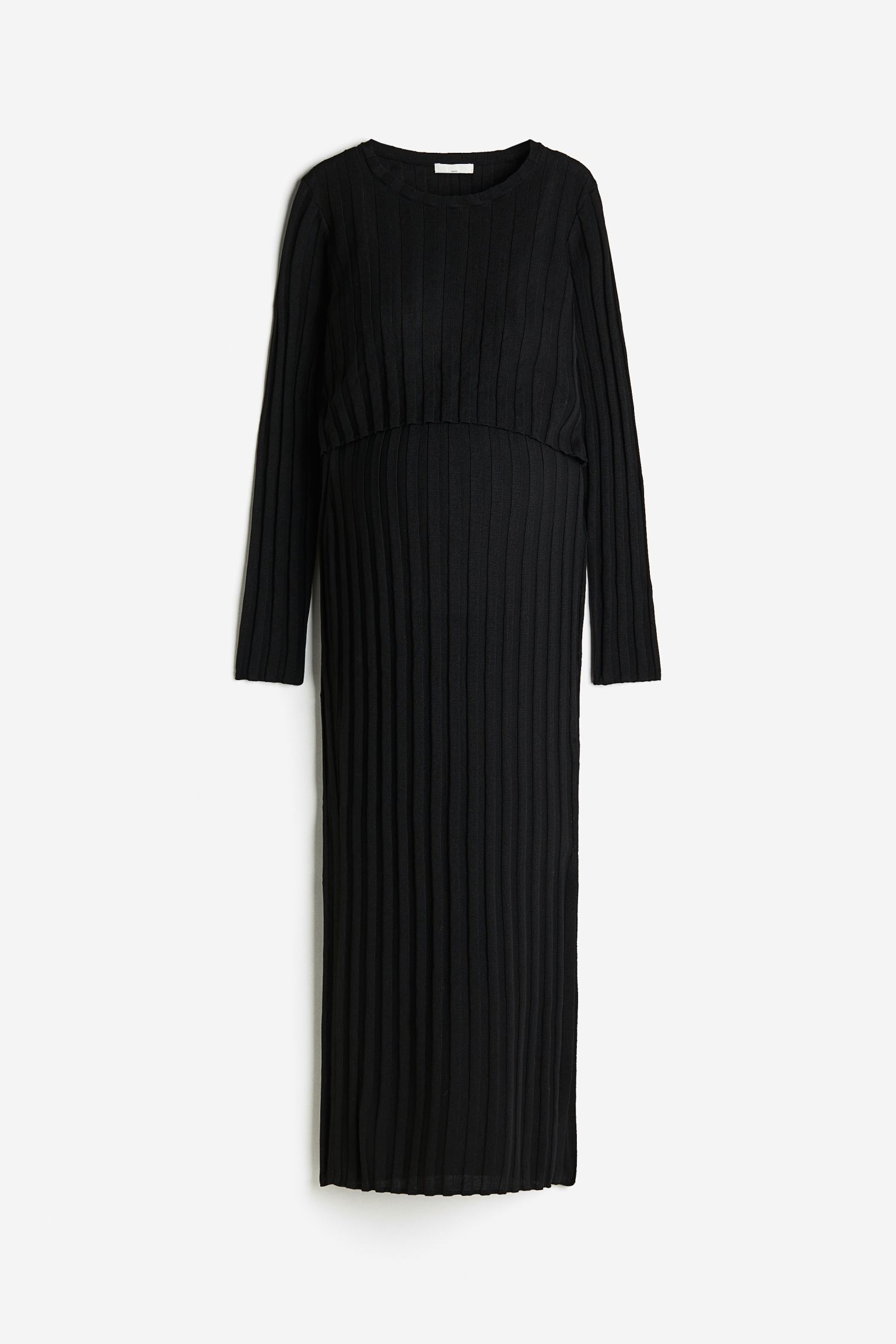 Black 2-piece rib-knit set.jpeg